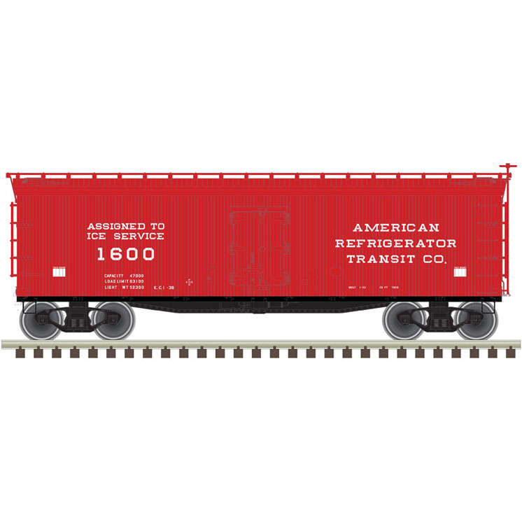 Atlas O 40-foot double-sheathed refrigerator car