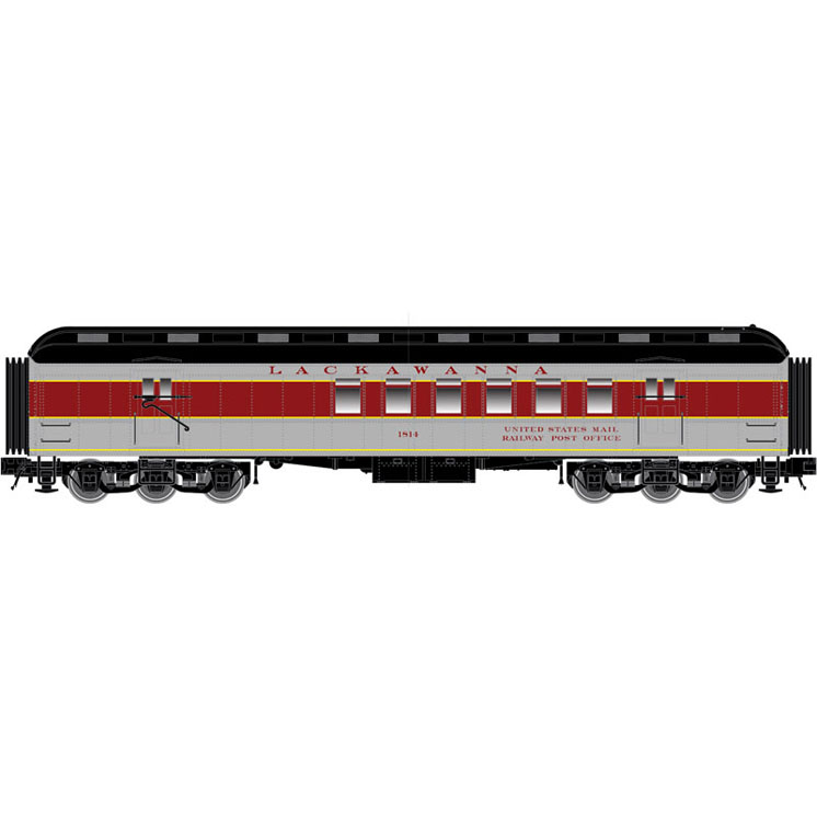 Atlas Model Railroad Co. N scale 60-foot heavyweight Railway Post Office
