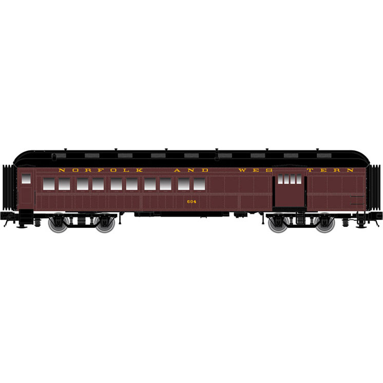 Atlas Model Railroad Co. N scale 60-foot heavyweight combine