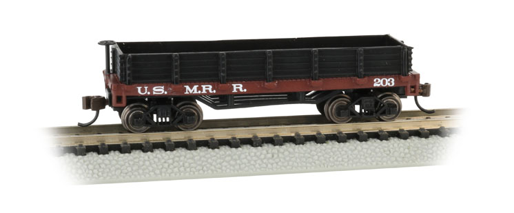 Bachmann N scale 1860s-era gondola