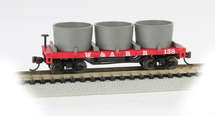 Bachmann N scale 1860s-era water tank car