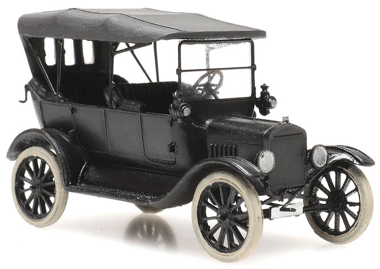 Artitec HO scale scale Ford Model T, available from Reynauld’s Euro Imports Inc.