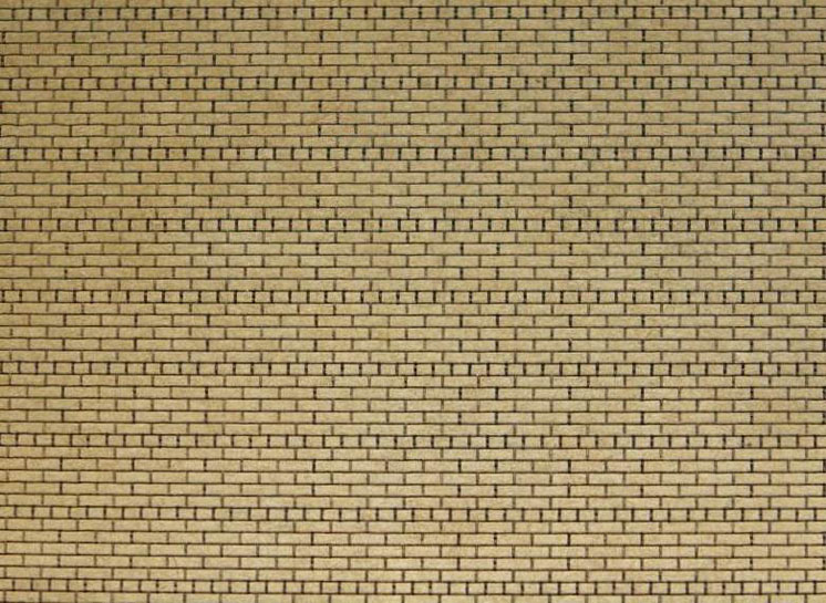 Maple Leaf Trains HO scale laser-engraved brick sheet