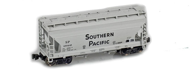 American Z Line American Car & Foundry two-bay Center Flow covered hopper