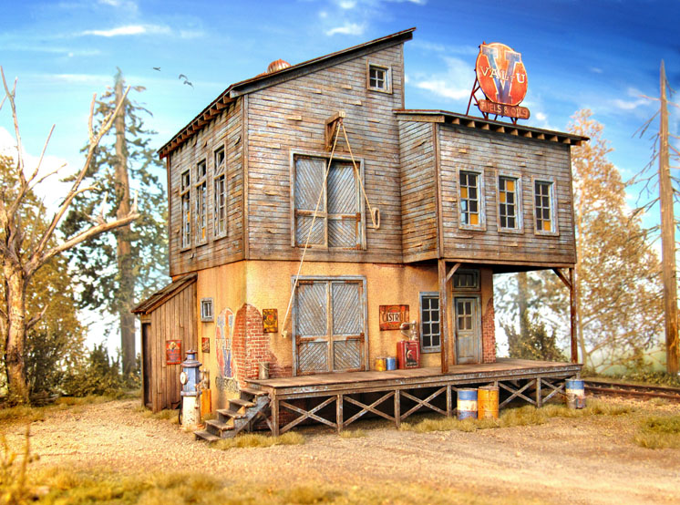 Showcase Miniatures HO scale Val-U Fuels and Oils