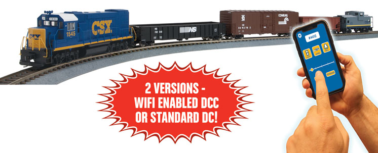 Wm. K. Walthers HO scale WalthersTrainline WiFlyer Express train set