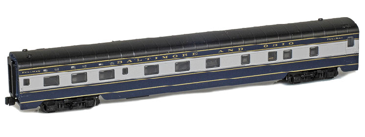 American Z Line Z scale 6-section, 6-roomette, 4-double-bedroom lightweight sleeper