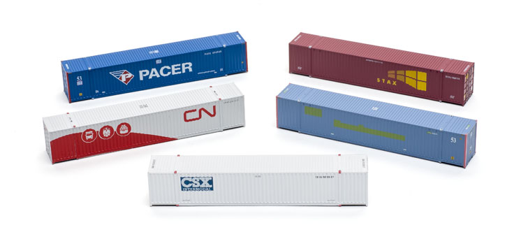 Jacksonville Terminal Co. N scale 53-foot high-cube intermodal container