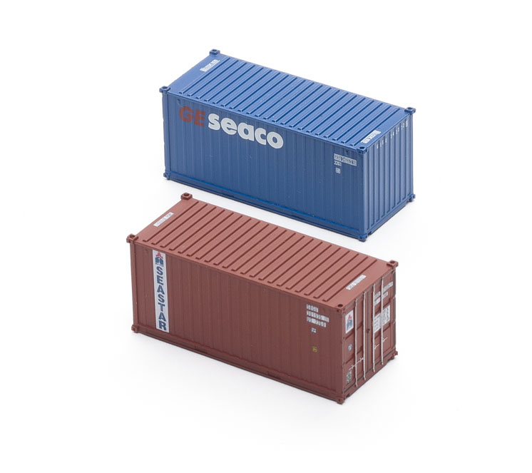 Jacksonville Terminal Co. N scale 20-foot standard-height intermodal container