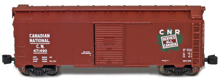American Z Line Z scale 1937 Association of American Railroads 40-foot boxcar