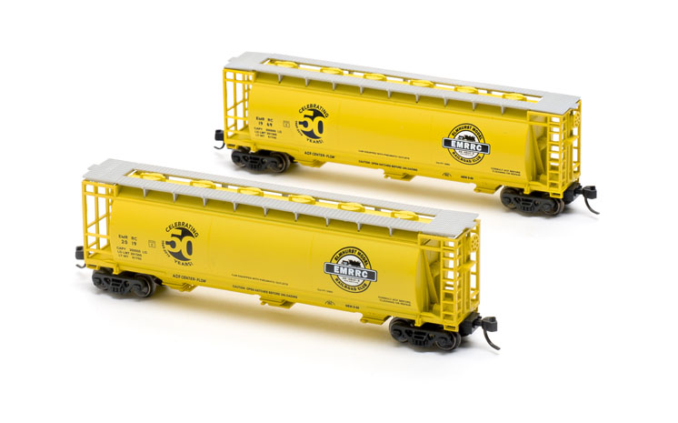 Elmhurst Model Railroad Club 50th anniversary 60-foot cylindrical covered hopper