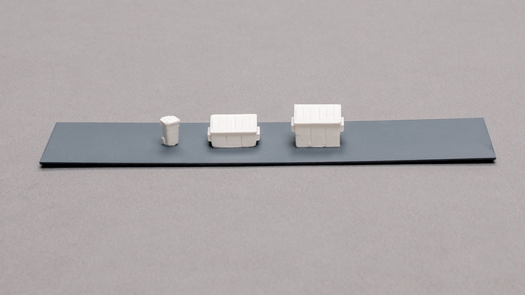 Produits M.P. N scale assorted detail parts