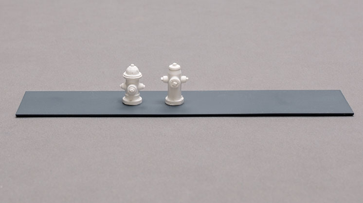 Produits M.P. O scale fire hydrants