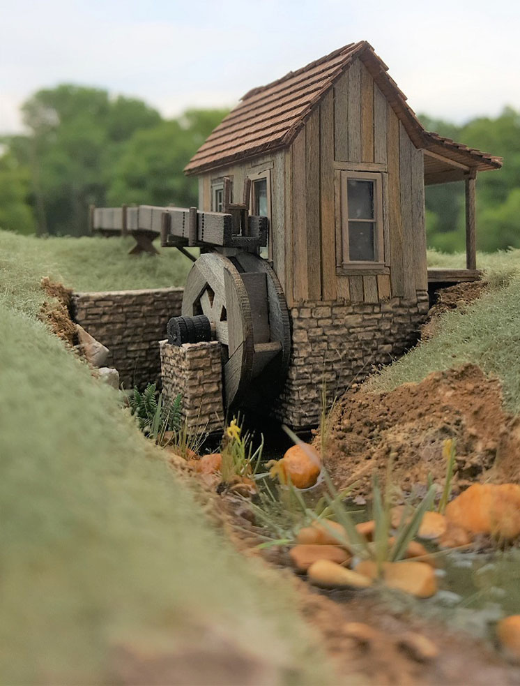 Conowingo Models HO scale Bush’s Mill