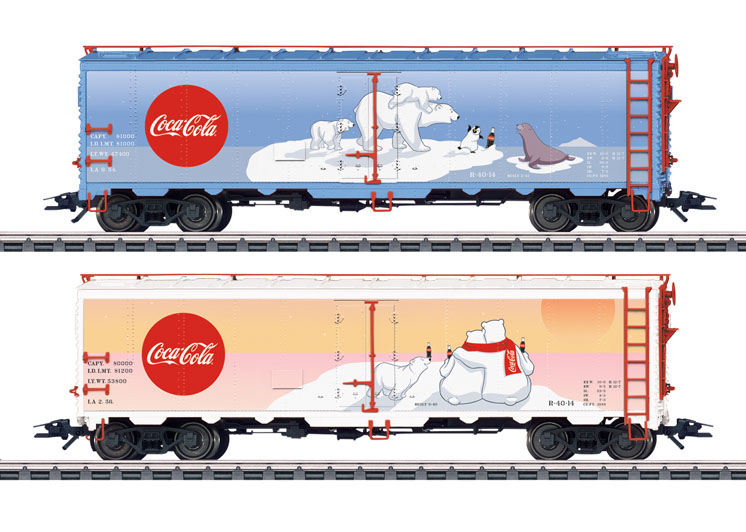 Märklin Inc. HO scale Pacific Fruit Express R-40-14 refrigerator car
