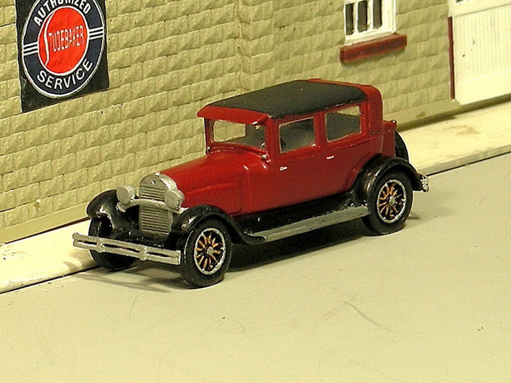 Sylvan Scale Models HO scale Hudson four-door sedan