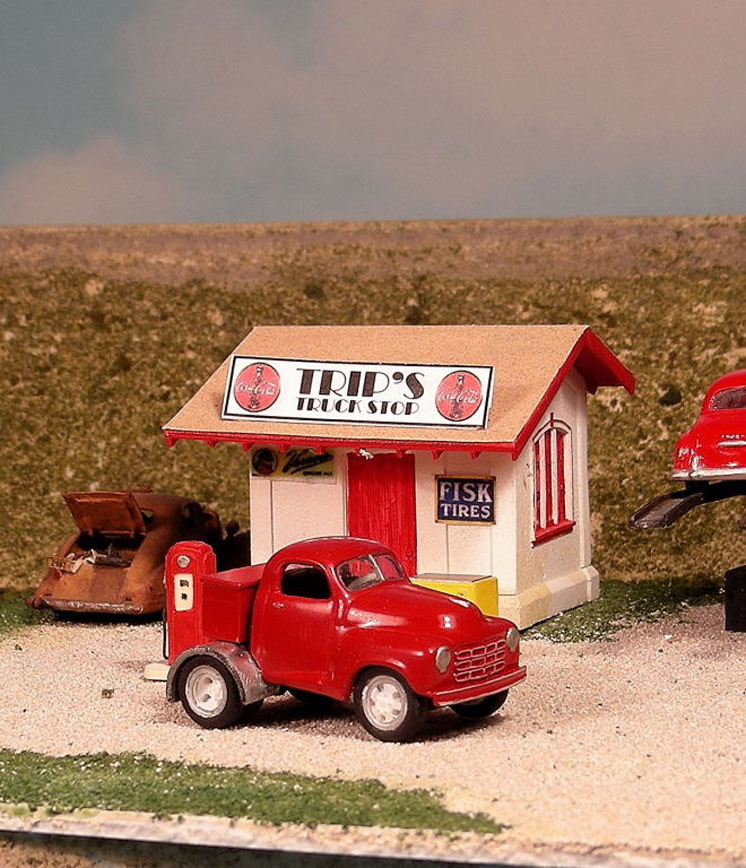 Sylvan Scale Models HO scale Studebaker Whattoff Trailer Toter