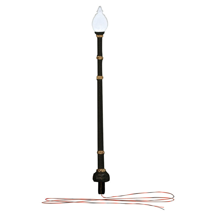Woodland Scenics HO scale single lamp post street lights