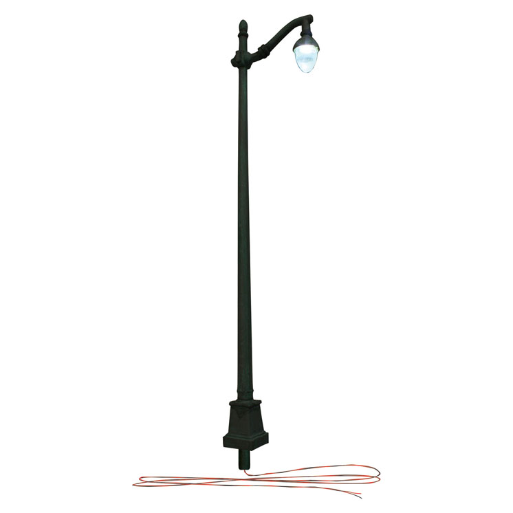 Woodland Scenics HO scale arched cast iron street lights