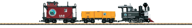 LGB (Märklin) Lake George & Boulder freight starter set