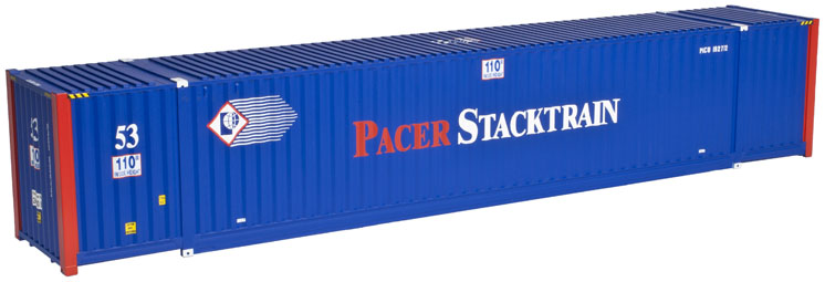 Atlas O 53-foot intermodal containers