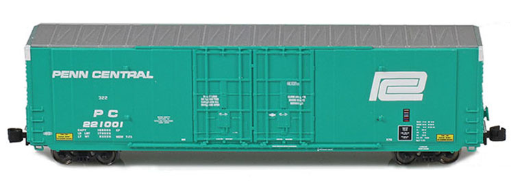 American Z Line Z scale Greenville 7,100-cubic-foot-capacity 60-foot double-plug-door boxcar