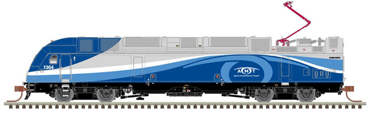 Atlas Model Railroad Co. N scale Bombardier ALP-45DP locomotive