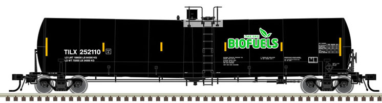 Atlas Model Railroad Co. N scale 25,500-gallon tank car