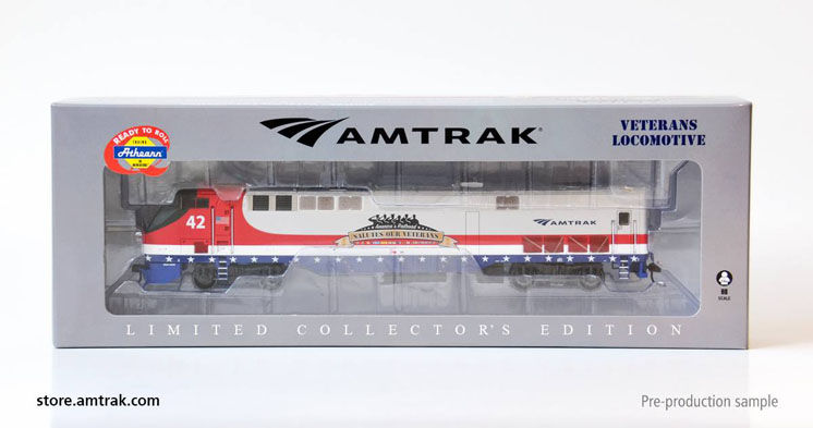 HO scale General Electric P42 diesel locomotive