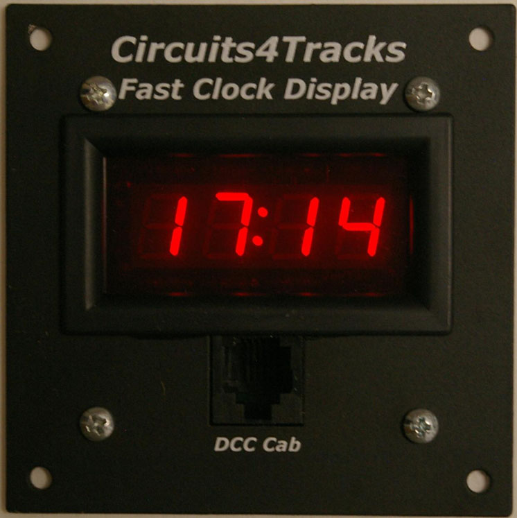 Circuits4Tracks Fast Clock Display