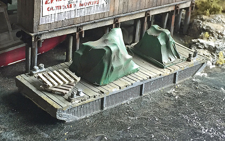 Bar Mills HO scale Cargo Barge