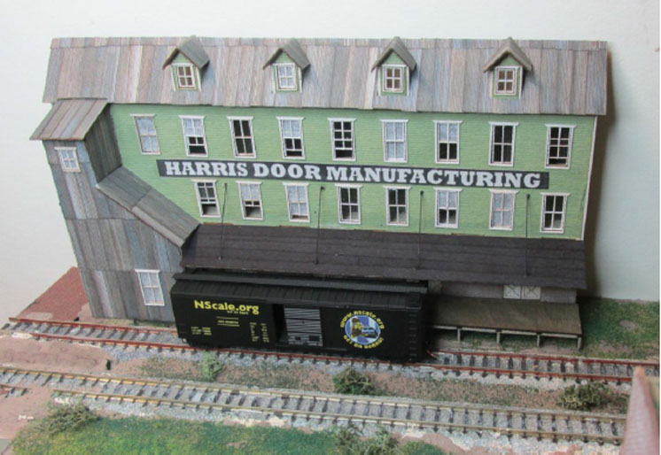 RSLaserKits N scale Harris Door Manufacturing