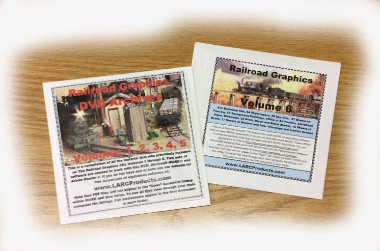 LARC Products Railroad Graphics Albums