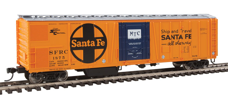 Wm. K. Walthers HO scale 50-foot mechanical refrigerator car with exterior posts