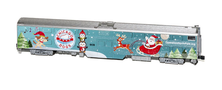 Kato USA Inc. N scale 2017 Operation North Pole Christmas train