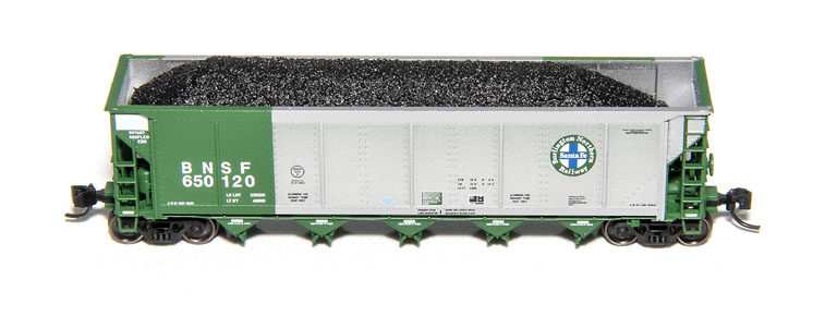 ExactRail N scale Johnstown America Autoflood II five-bay hopper