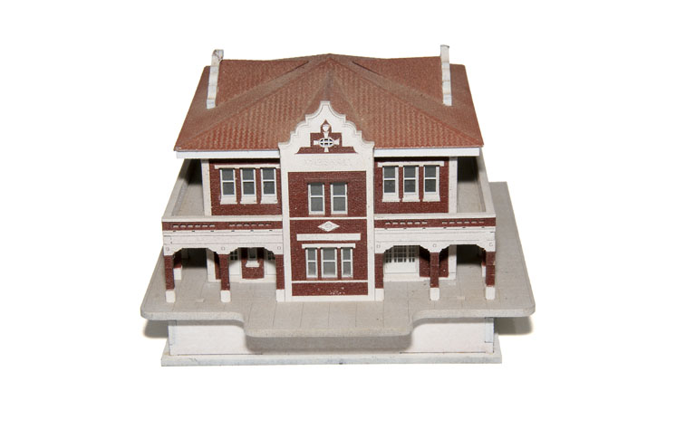 Red River Models N scale Texas & Pacific Marshall, Texas, depot