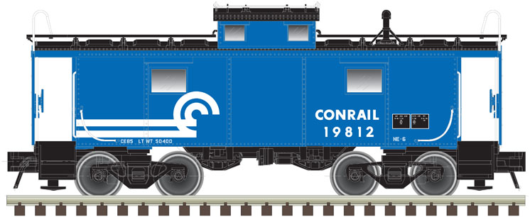 Atlas Model Railroad Co. HO scale NE-6 caboose