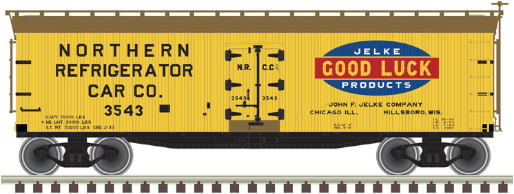 Atlas O 40-foot double-sheathed refrigerator car