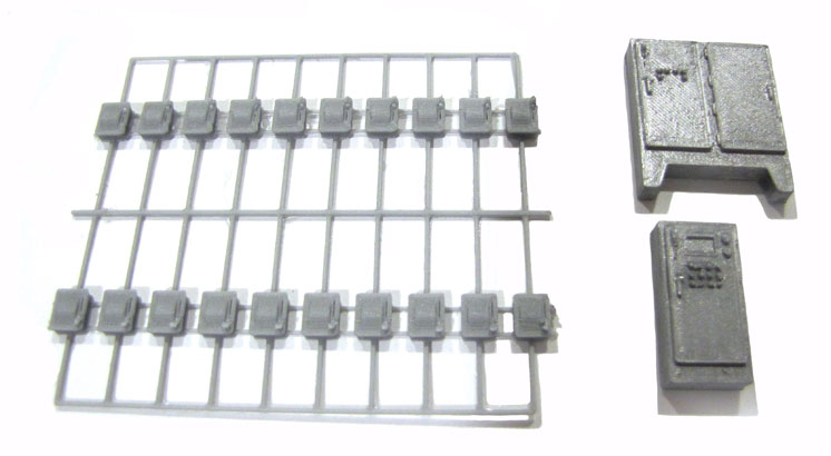 Dimensional Modeling Concepts HO scale electrical control equipment