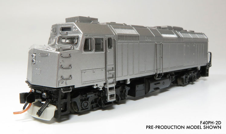 Rapido Trains N scale VIA Rail F40PH-2 diesel locomotive