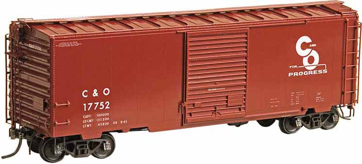 Kadee HO scale Pullman-Standard 40-foot PS-1 boxcar