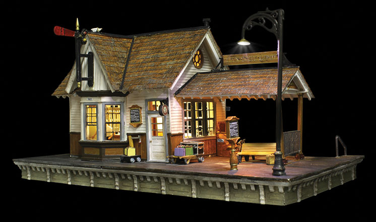 Woodland Scenics O scale Depot