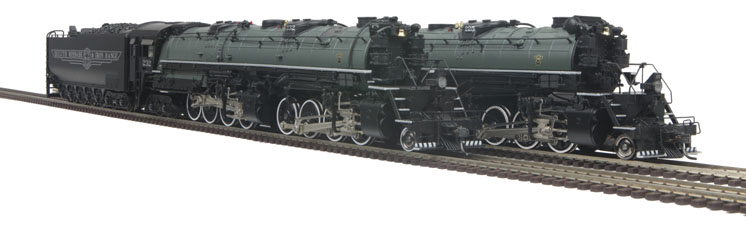 MTH HO scale Duluth, Missabe & Iron Range 2-8-8-4 Yellowstone steam locomotive