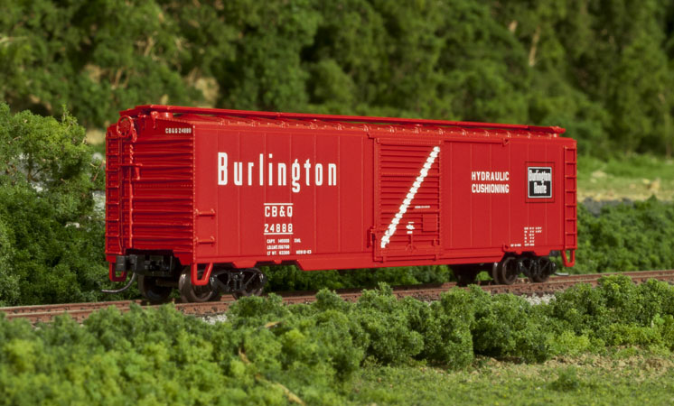 Atlas N 50-foot riveted-side boxcar