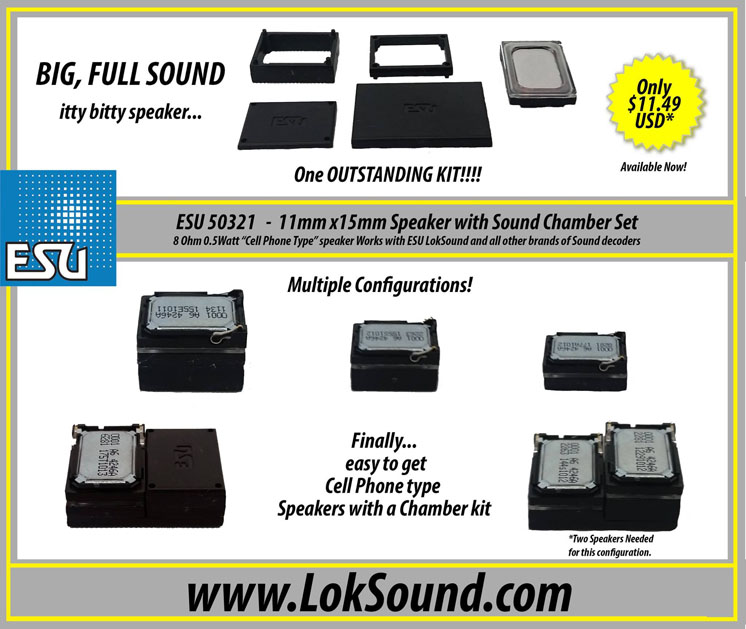 ESU Cell phone-type speaker set