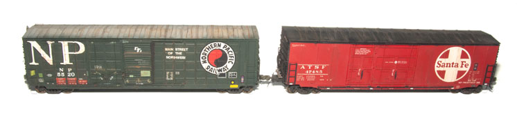 Cannon & Co. HO scale Laser-cut styrene freight car kit bundles