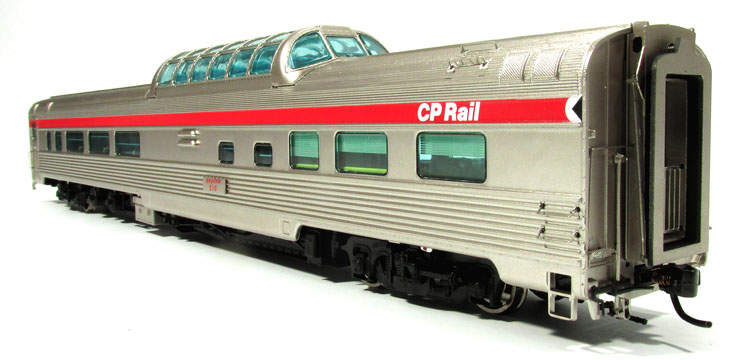 Rapido Trains HO scale Budd mid-train dome