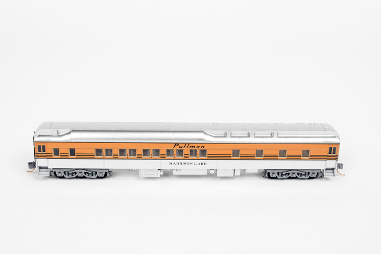 Micro-Trains N scale Pullman-Standard 10-section, 1-drawing room, 2-compartment steel sleeper