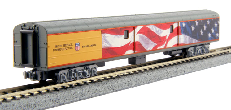 Kato USA N scale Union Pacific excursion train